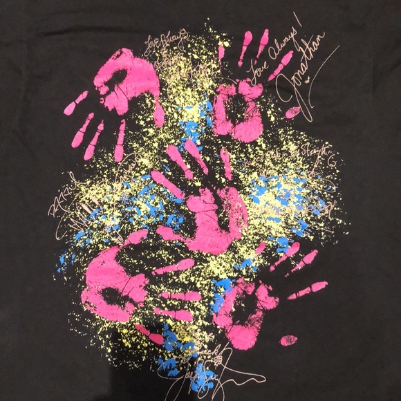 Vintage New Kids on the Block NKOTB Rare Backstage Pass Concert Tee, 1989 - Picture 6 of 9